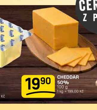 CHEDDAR 50% 100 g