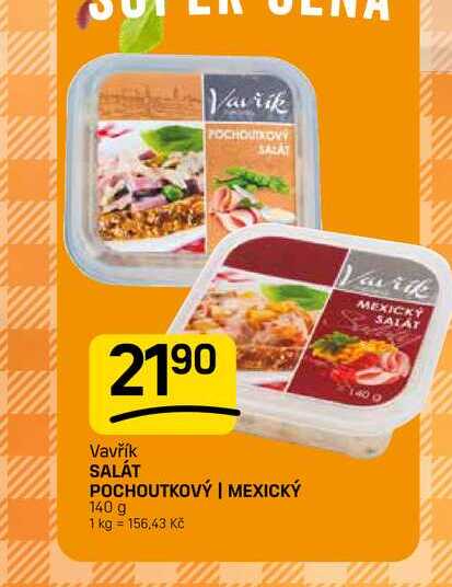 SALÁT POCHOUTKOVÝ | MEXICKÝ 140 g 