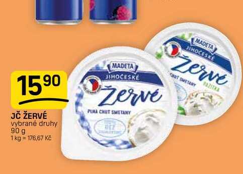JČ ŽERVÉ vybrané druhy 90 g 