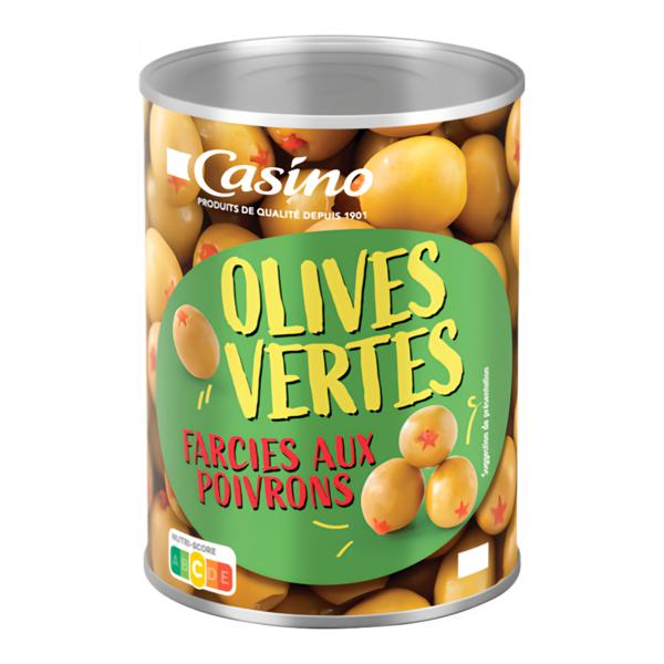 Casino Zelené olivy s paprikou
