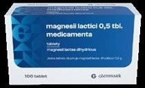 magnesii lactici 0,5 tbl medicamenta