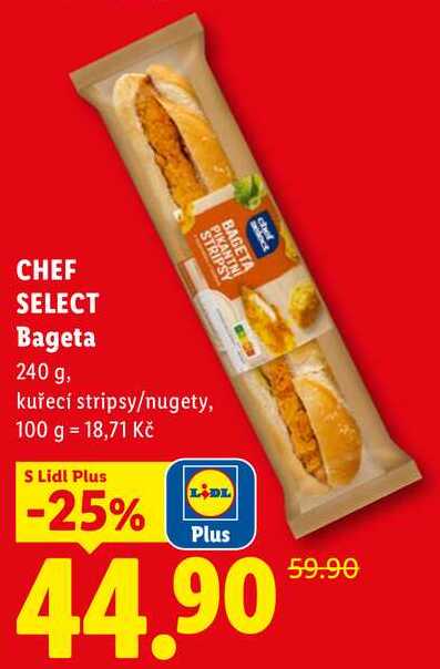 CHEF SELECT Bageta, 240 g