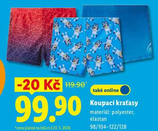Koupací kraťasy