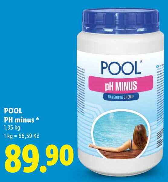POOL PH minus, 1,35 kg 