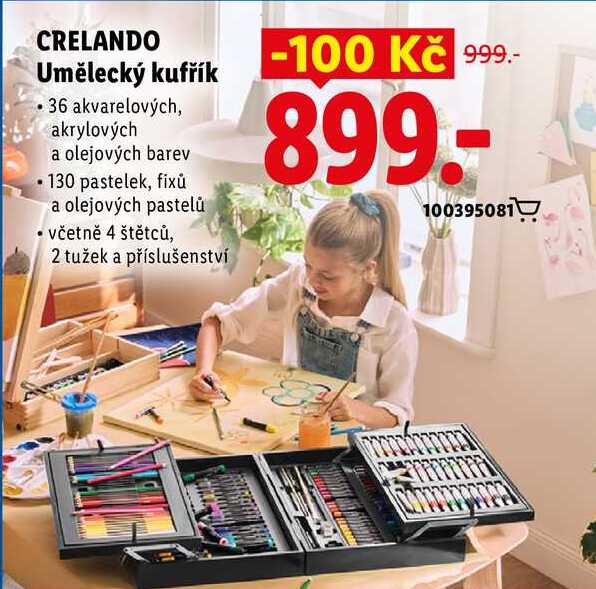 CRELANDO Umělecký kufřík
