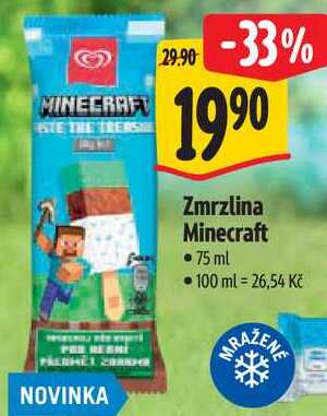 Zmrzlina Minecraft, 75 ml