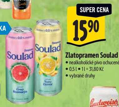 Zlatopramen Soulad, 0,5 l 