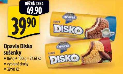 Opavia Disko sušenky, 169 g