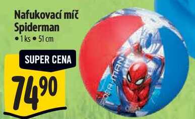 Nafukovací míč Spiderman