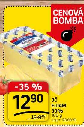 JČ EIDAM 30% 100g