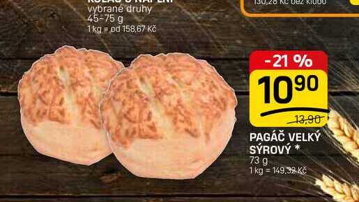 PAGÁČ VELKÝ SÝROVÝ* 73 g 