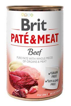 Brit Dog Konzerva Paté & Meat Beef 400g