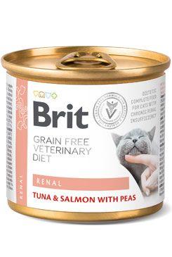 Brit Vd Cat Gf Konzerva Renal 200g