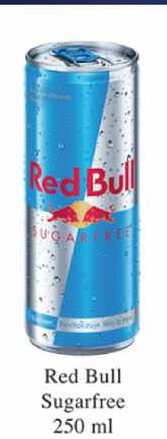 Red Bull Sugarfree 250 ml 