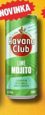 Havana Club LIME MOJITO 0,25l plech