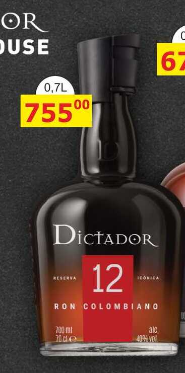 Dictador 12y 0,7l 40%