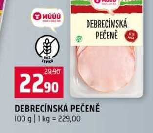DEBRECÍNSKÁ PEČENĚ 100 g