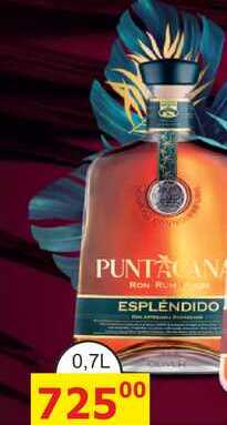 Puntacana Club Ron Espléndido 0,7l 38%