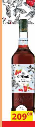 GIFFARD GRENADINE 1L 
