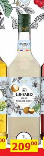 GIFFARD COCNUT 1L
