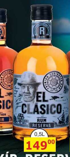 El Clásico Reserva 5y 0,5l 37,5%
