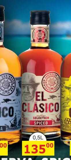 El Clásico Spiced 0,5l 30%