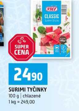 SURIMI TYČINKY 100 g chlazené