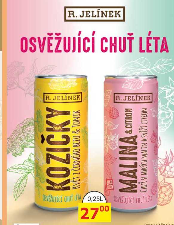 R. JELÍNEK míchaný nápoj 0,25l