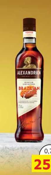 ALEXANDRION BRAZILIAN COFFEE 0,7L