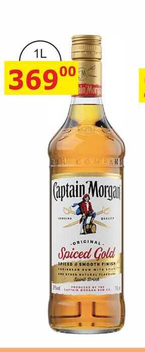 Captain Morgan Original Spiced Gold 1L