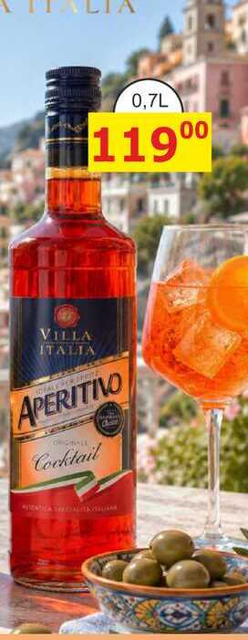 VILLA ITALIA OVALEVER APERITIVO 0,7l