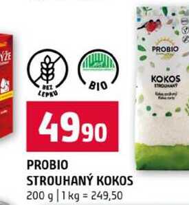 PROBIO STROUHANÝ KOKOS 200 g 