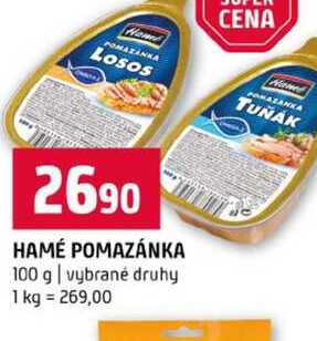 HAMÉ POMAZÁNKA 100 g vybrané druhy 