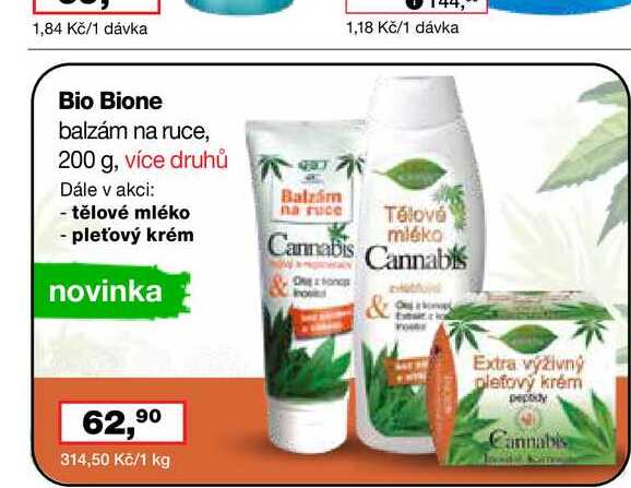 Bio Bione balzám na ruce, 200 g 