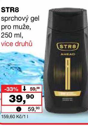 STR8 sprchový gel pro muže, 250 ml