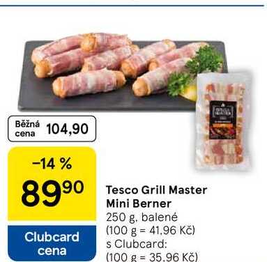 Tesco Mini Berner, 250 g