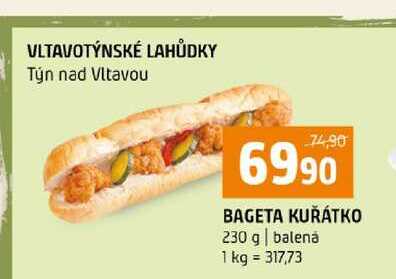BAGETA KUŘÁTKO 230 g balená