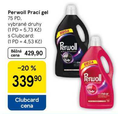 Perwoll Prací gel, 75 PD