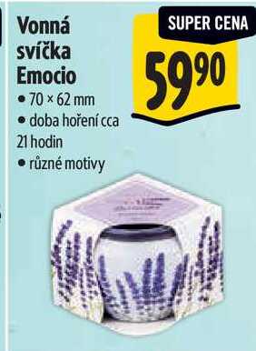 Vonná svíčka Emocio