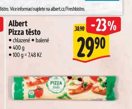 Albert Pizza těsto 400 g