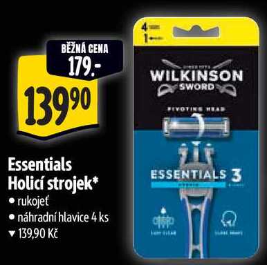 Essentials Holicí strojek*