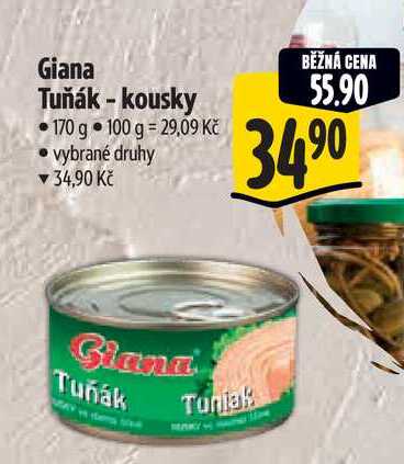 Giana Tuňák - kousky 170 g