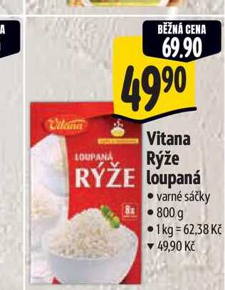  Vitana Rýže loupaná  800 g