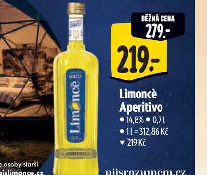 Limoncè Aperitivo 0,7 l