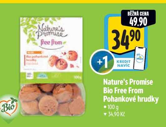   Nature's Promise Bio Free From Pohankové hrudky  100 g 
