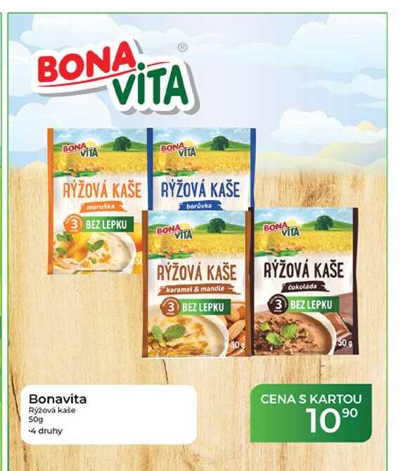 Bonavita Rýžová kaše 50g