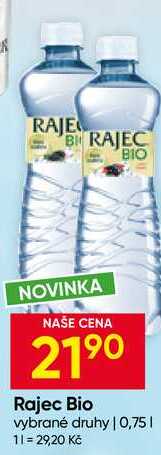 Rajec Bio vybrané druhy 0,75l