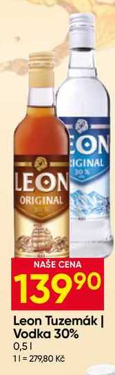 Leon Tuzemák, Vodka 30% 0,5l