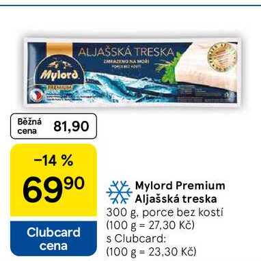 Mylord Premium Aljašská treska, 300 g 