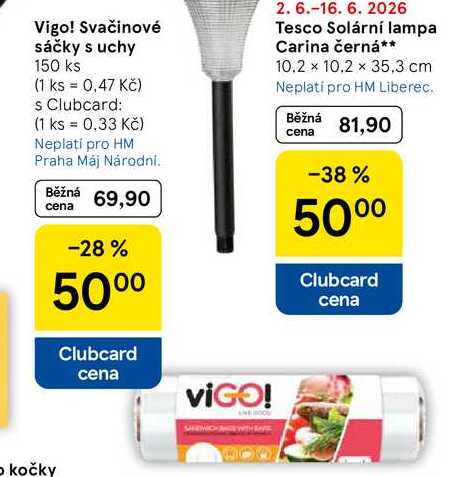 Vigo! Svačinové sáčky s uchy, 150 ks